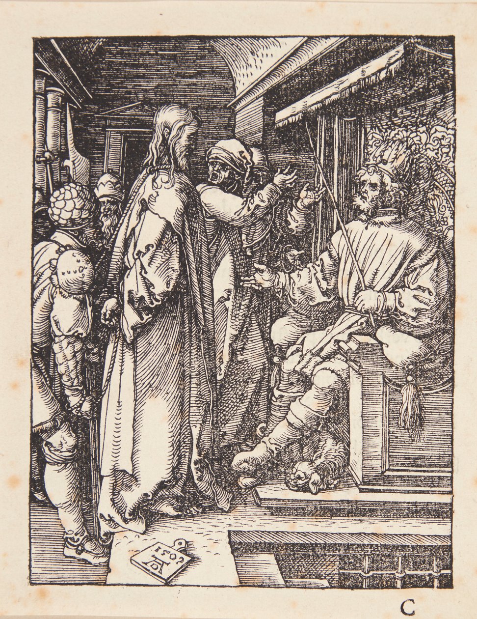 Christus vor Herodes von Albrecht Dürer