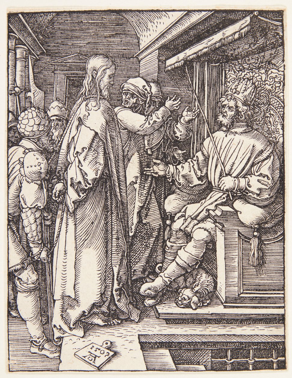 Christus vor Herodes von Albrecht Dürer