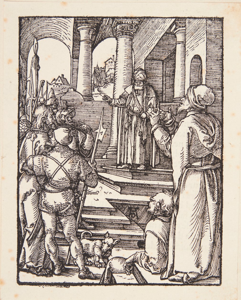 Christus vor Pilatus von Albrecht Dürer