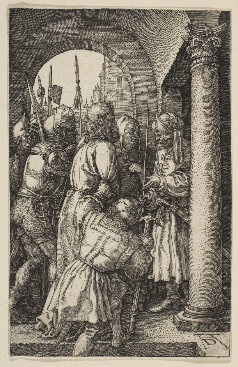 Christus vor Pilatus, aus Die Passion, 1512