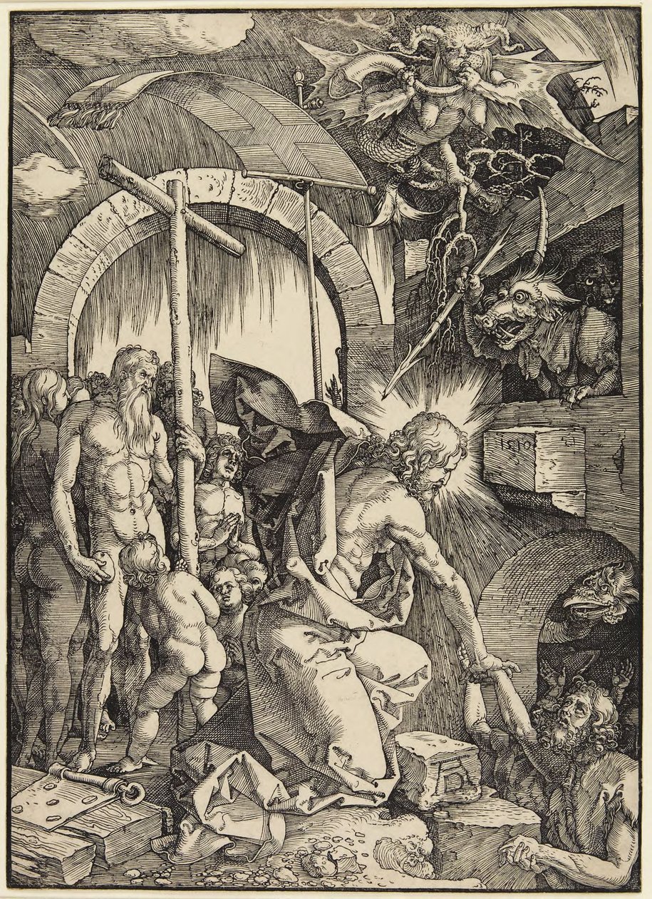 Christus in der Vorhölle von Albrecht Dürer