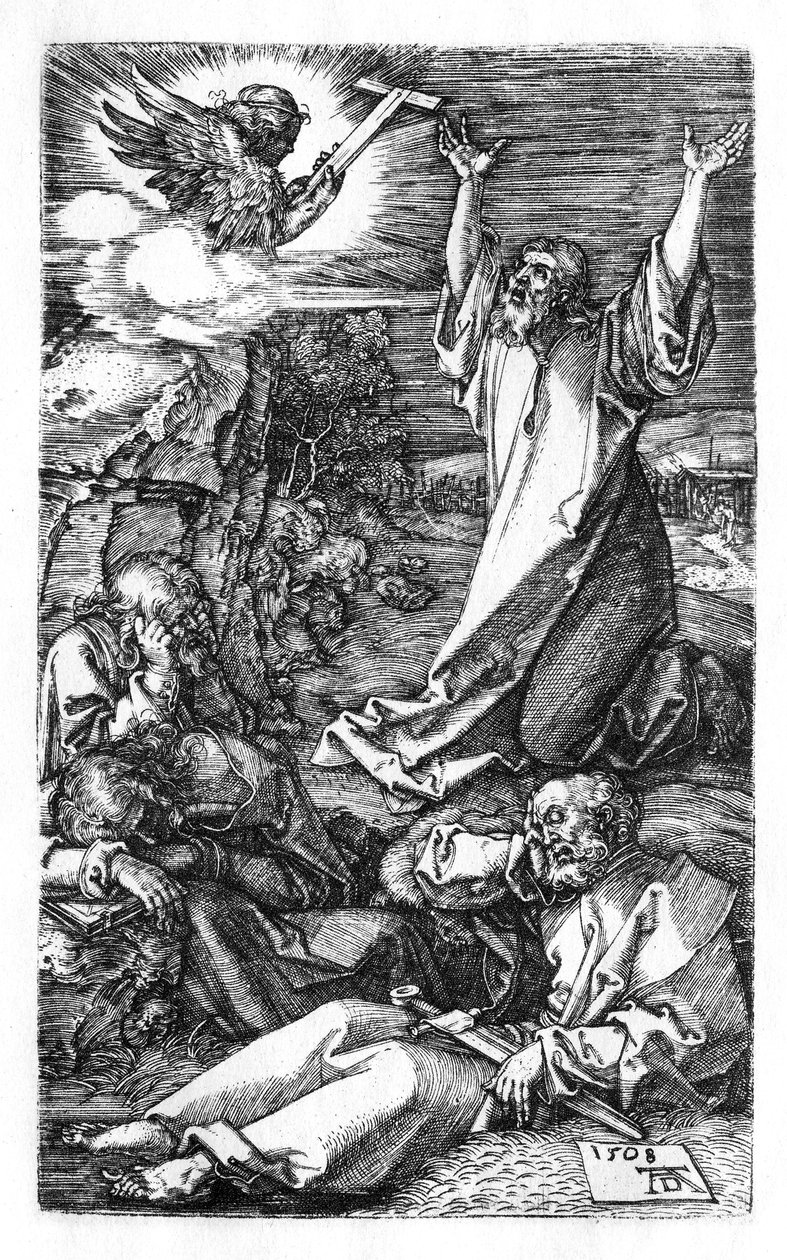 Christus am Ölberg von Albrecht Dürer