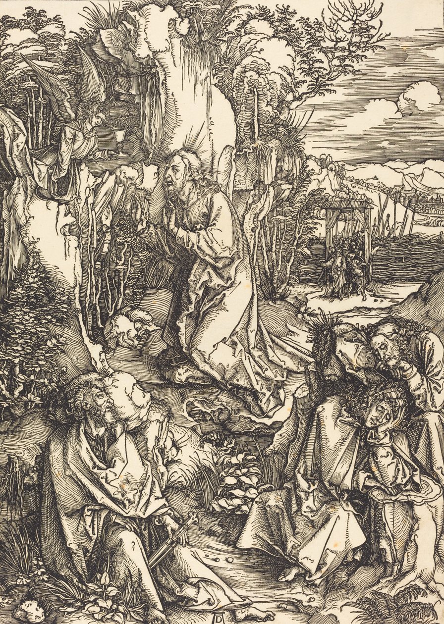 Christus am Ölberg von Albrecht Dürer