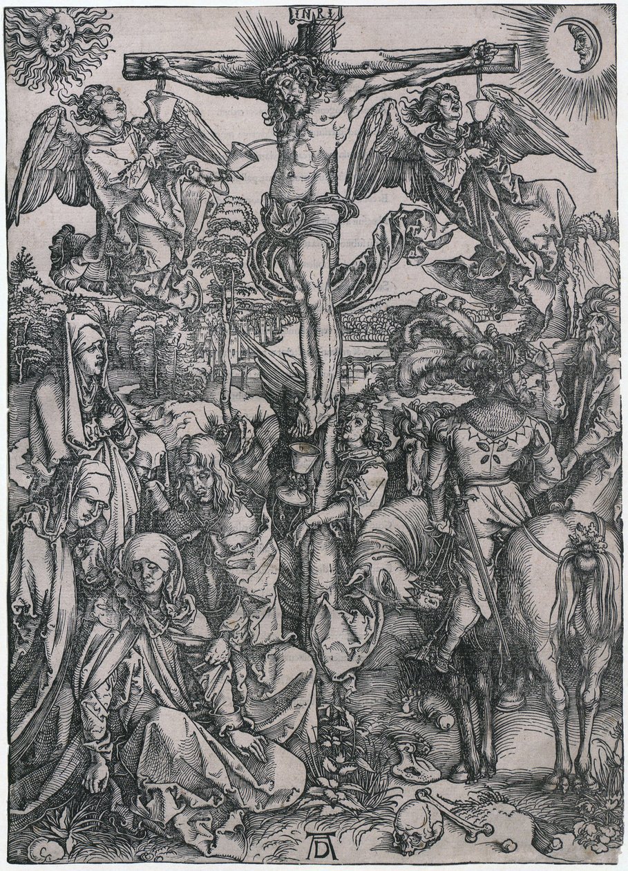 Christus am Kreuz, Blatt 8 der Folge "Die Große Passion" von Albrecht Dürer