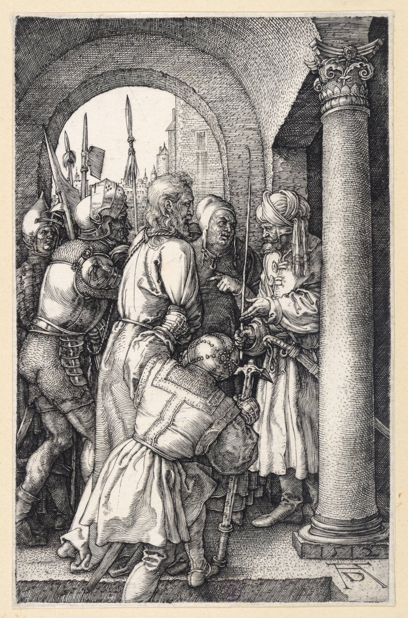 Christus vor Pilatus (Kupferstich-Passion) von Albrecht Dürer