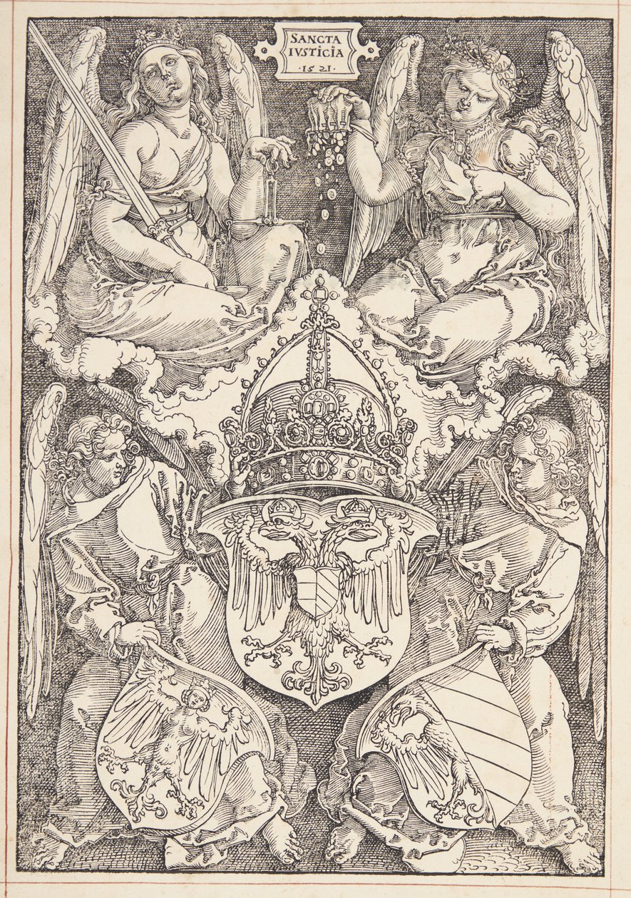 Wappen des Reiches und der Stadt Nürnberg von Albrecht Dürer