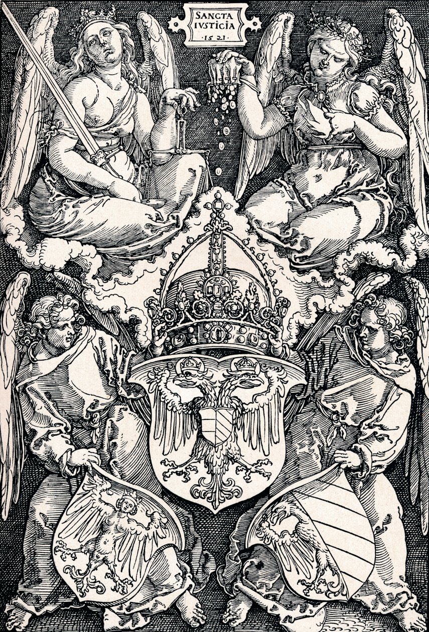 Wappen der Stadt Nürnberg, 1521, 1906 von Albrecht Dürer