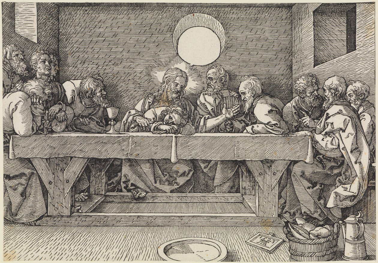 Das letzte Abendmahl von Albrecht Dürer