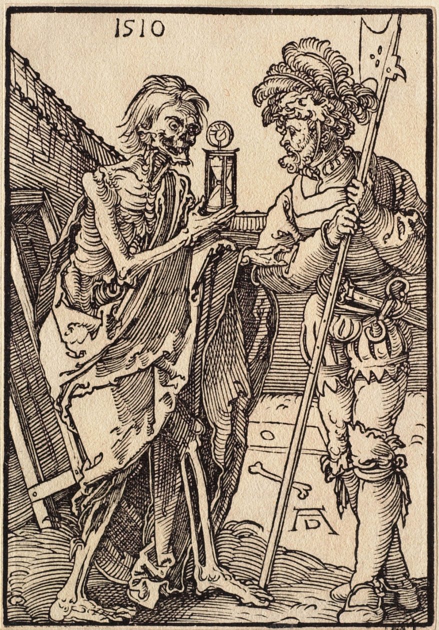 Der Tod und der Landsknecht von Albrecht Dürer