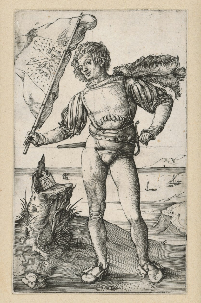 Der Standartenträger von Albrecht Dürer