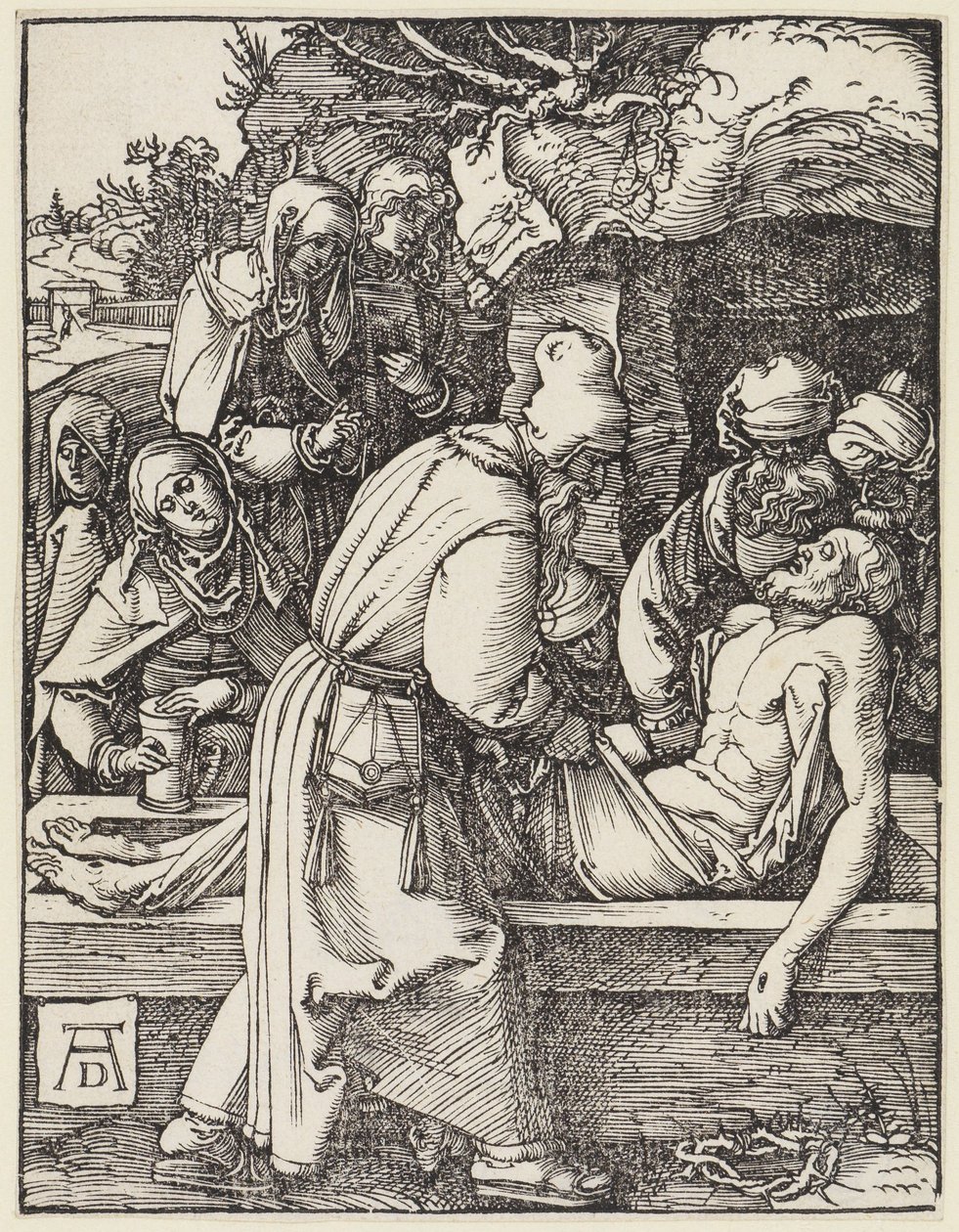 Die Grablegung von Albrecht Dürer