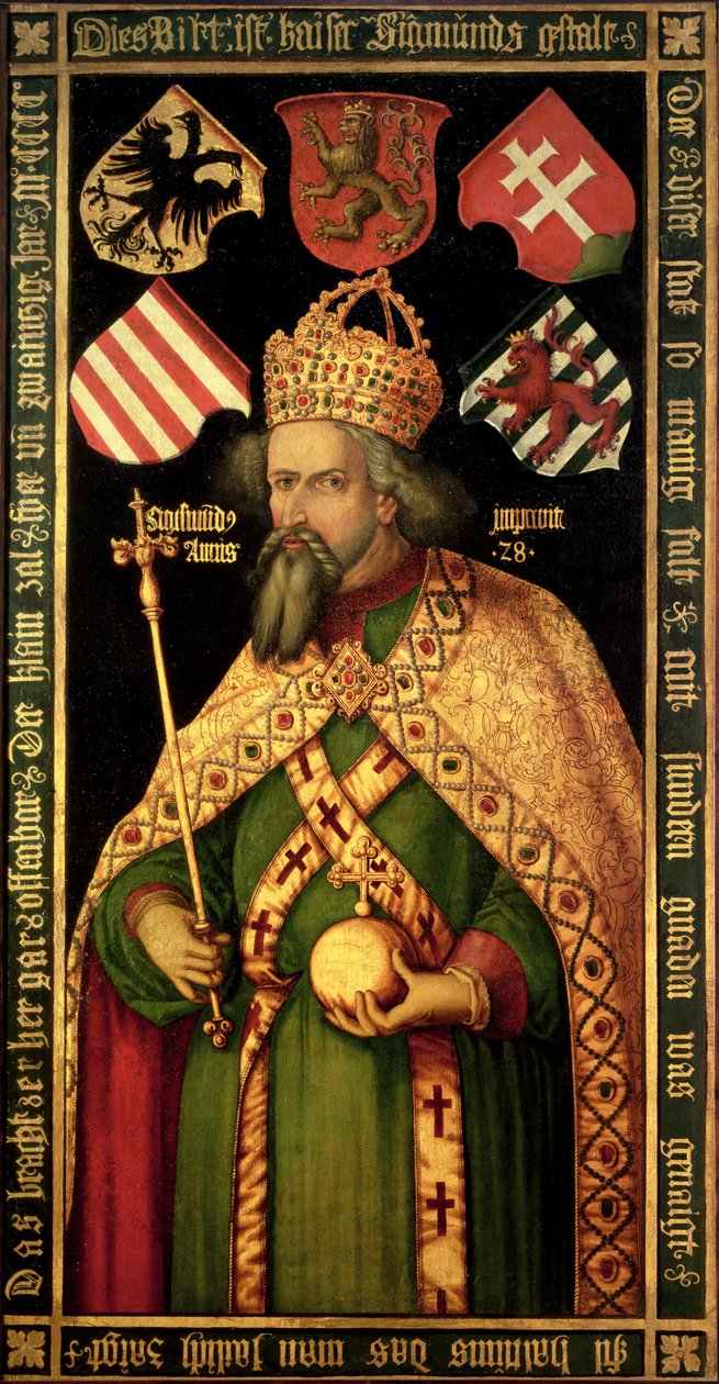 Kaiser Sigismund, Heiliger Römischer Kaiser, König von Ungarn und Böhmen (1368-1437), um 1600 von Albrecht Dürer