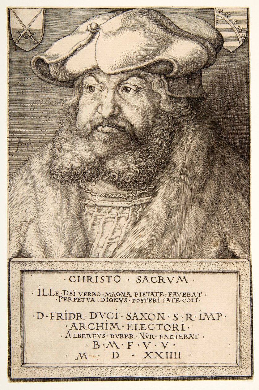 Friedrich der Weise, Kurfürst von Sachsen von Albrecht Dürer