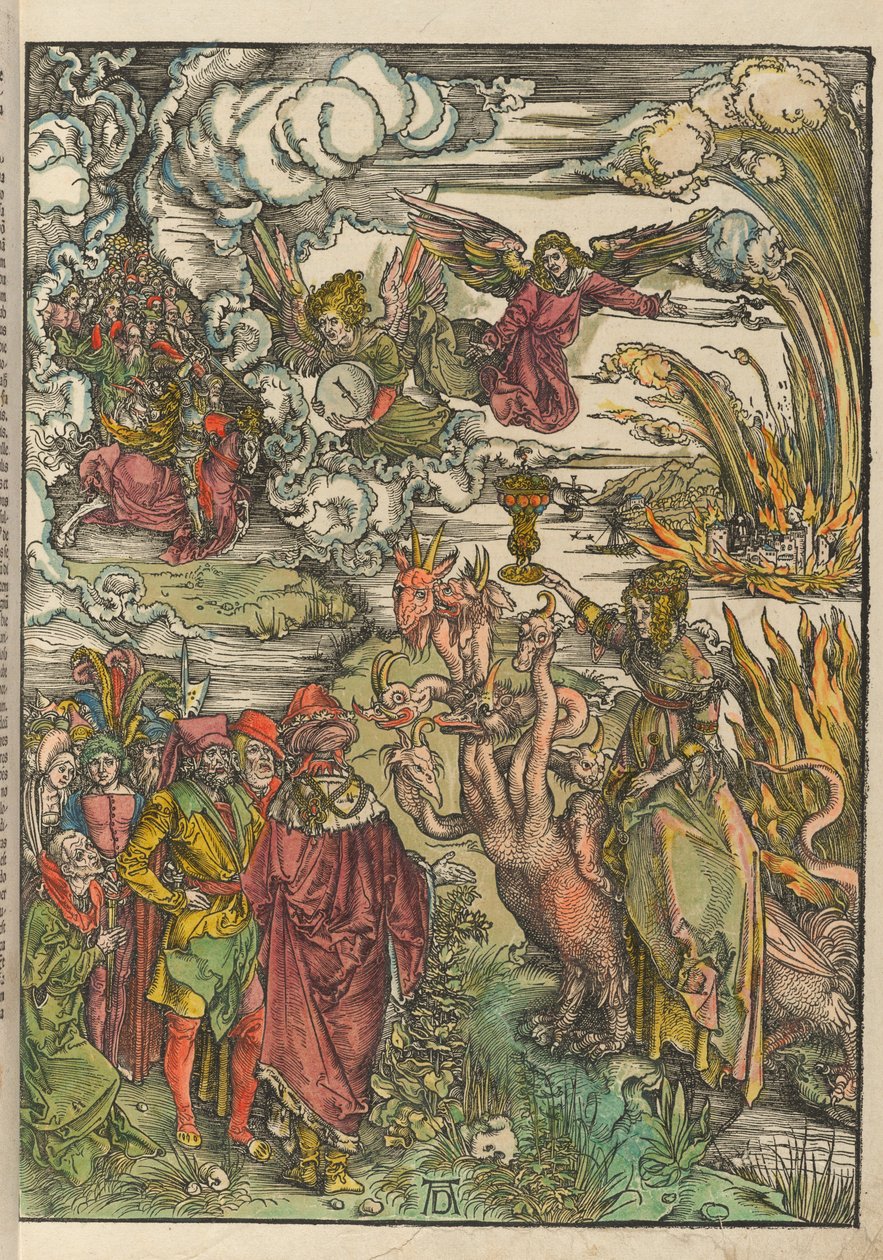 Die babylonische Hure von Albrecht Dürer