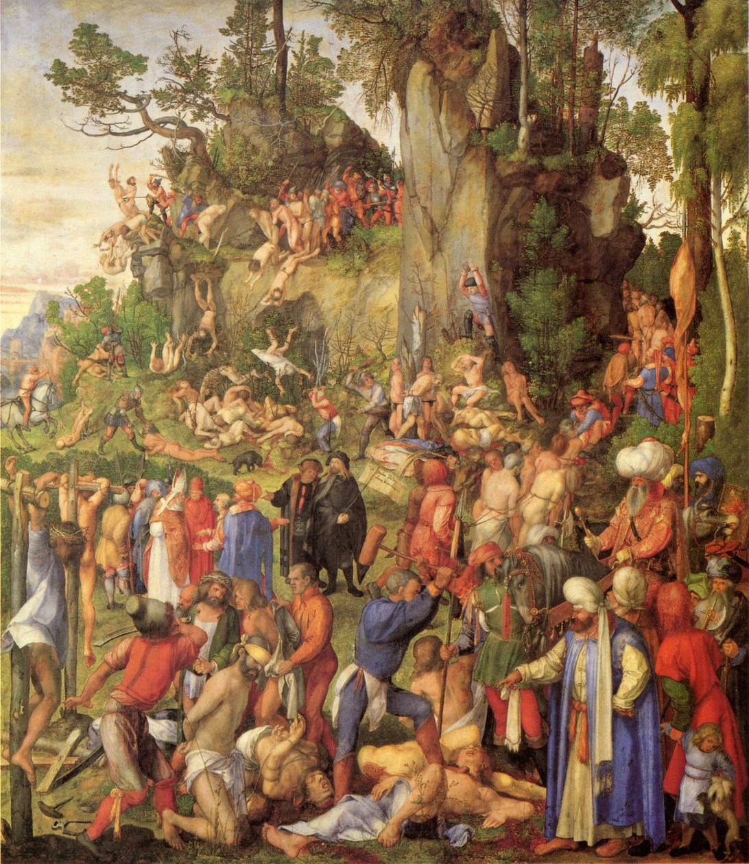 Marter der zehntausend Christen von Albrecht Dürer