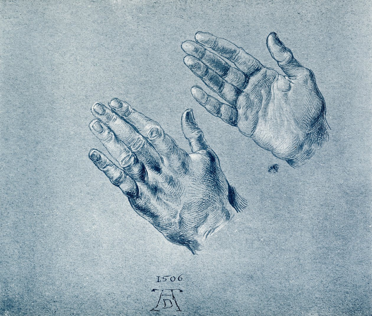 Hände des betenden Kaisers Maximilian von Albrecht Dürer