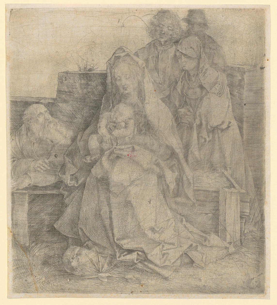 Heilige Familie, sechsfigurig von Albrecht Dürer