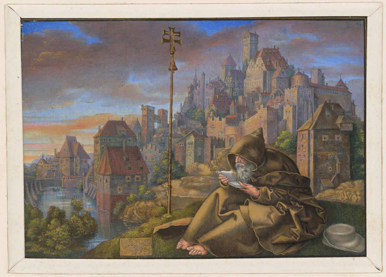 Heiliger Antonius lesend von Albrecht Dürer
