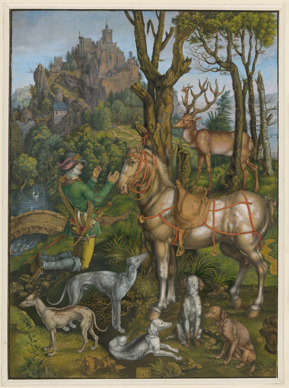 Heiliger Eustachius von Albrecht Dürer