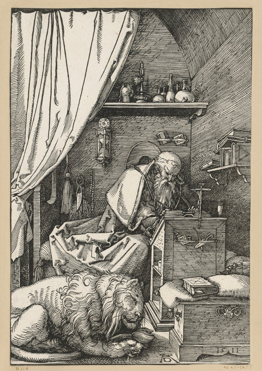 Heiliger Hieronymus in seiner Zelle von Albrecht Dürer