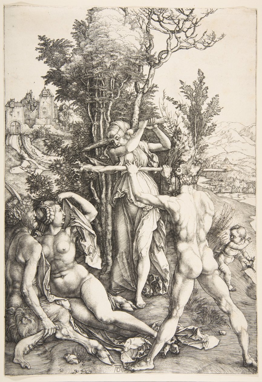 Herkules am Scheideweg von Albrecht Dürer