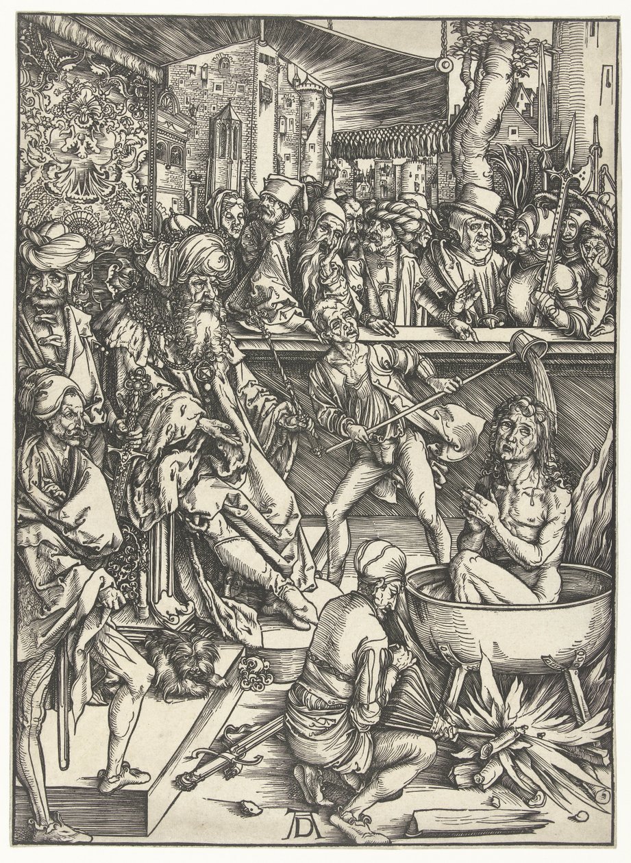 Das Martyrium des Johannes des Evangelisten von Albrecht Dürer