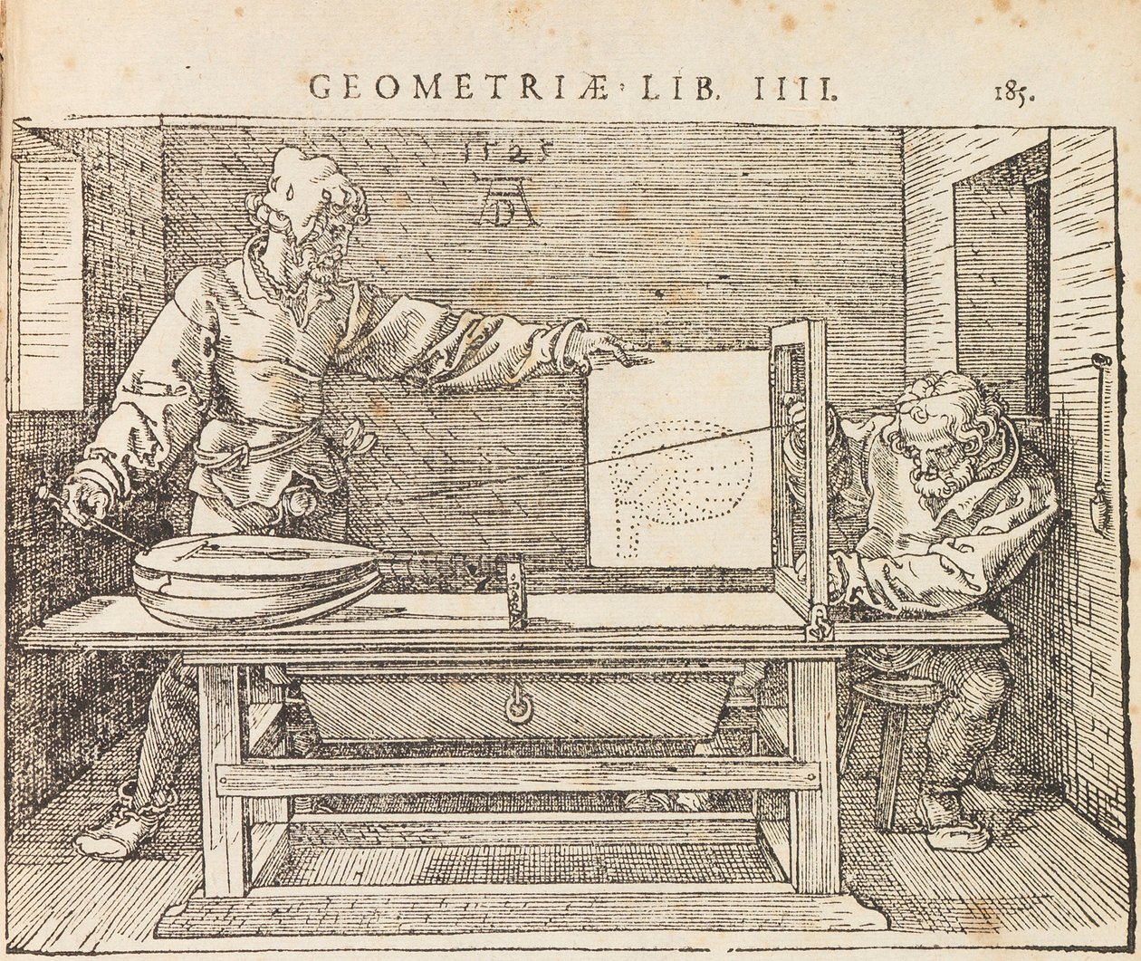 Institutionum geometricarum libri quatuor, 1528 von Albrecht Dürer