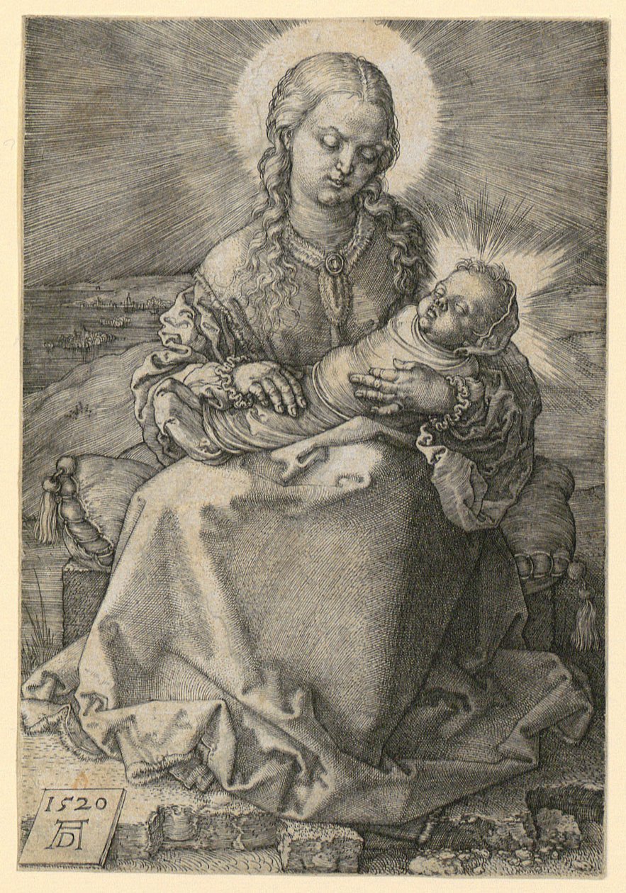 Jungfrau mit dem Wickelkind von Albrecht Dürer