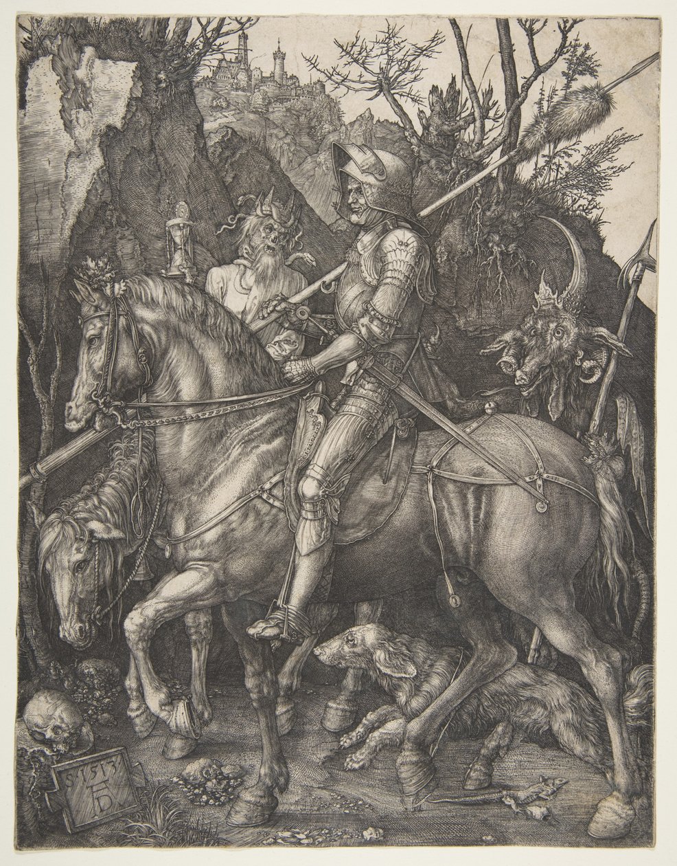 Ritter, Tod und Teufel von Albrecht Dürer