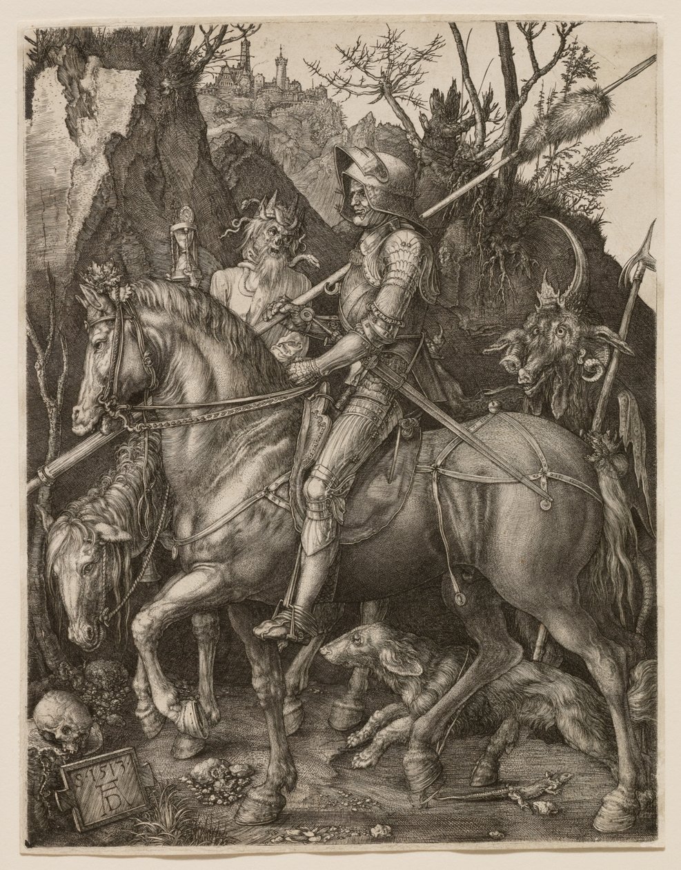 Ritter, Tod und Teufel von Albrecht Dürer