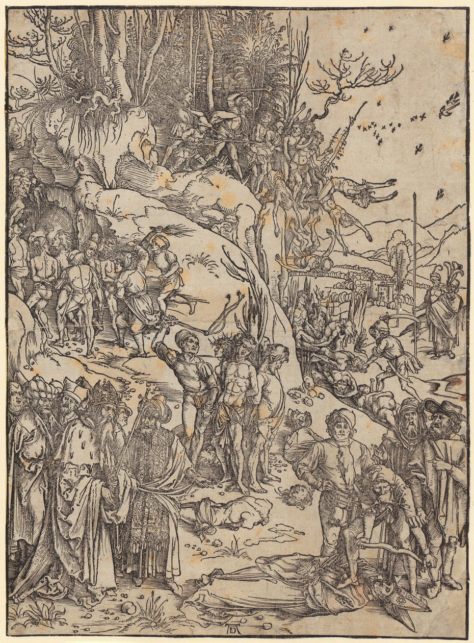 Martyrium der Zehntausend von Albrecht Dürer