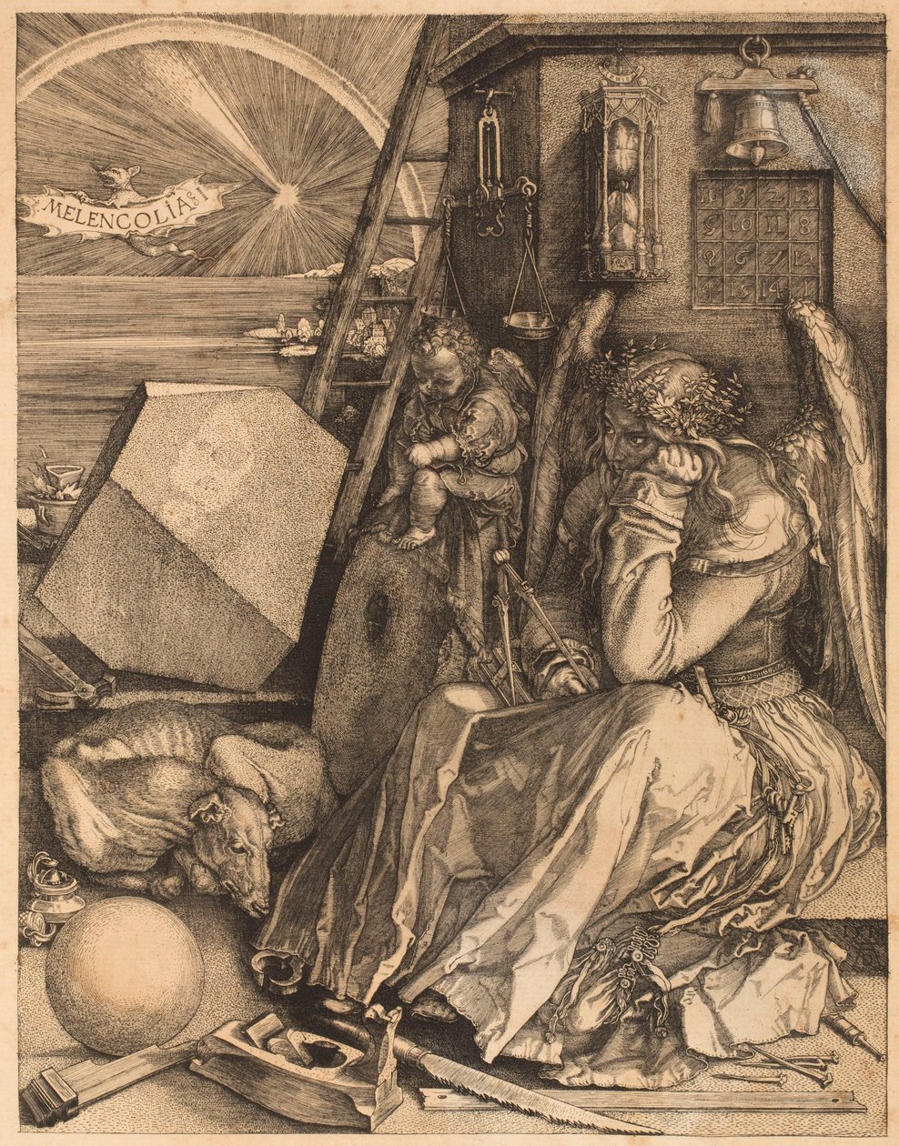 Melancholie von Albrecht Dürer