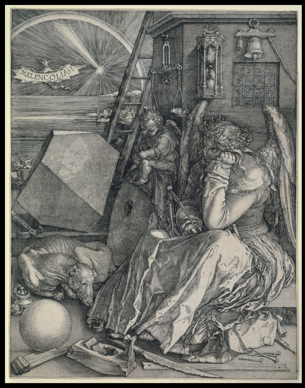 Melencolia I (Die Melancholie) von Albrecht Dürer