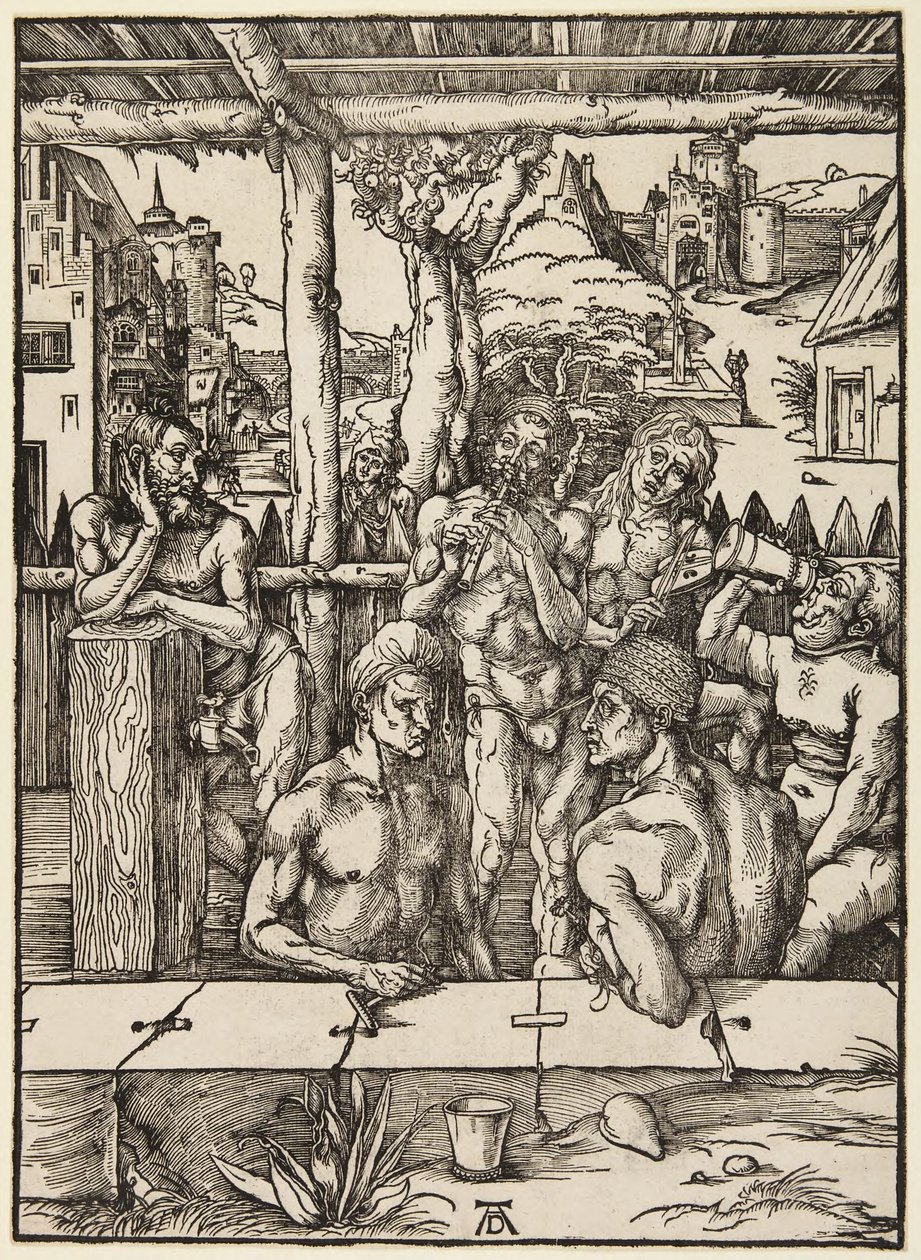 Männerbad von Albrecht Dürer