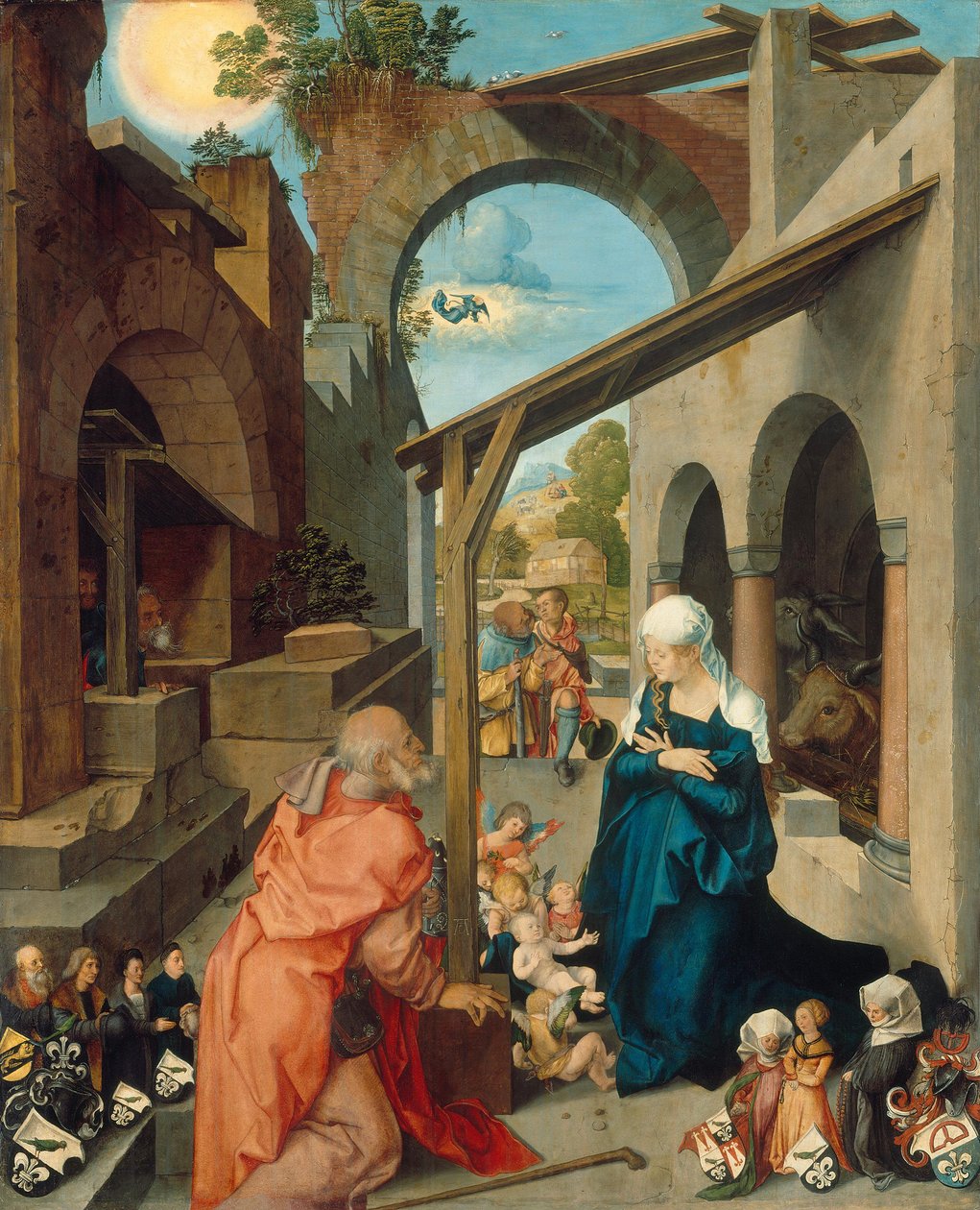 Paumgartner-Altar: Geburt Christi von Albrecht Dürer