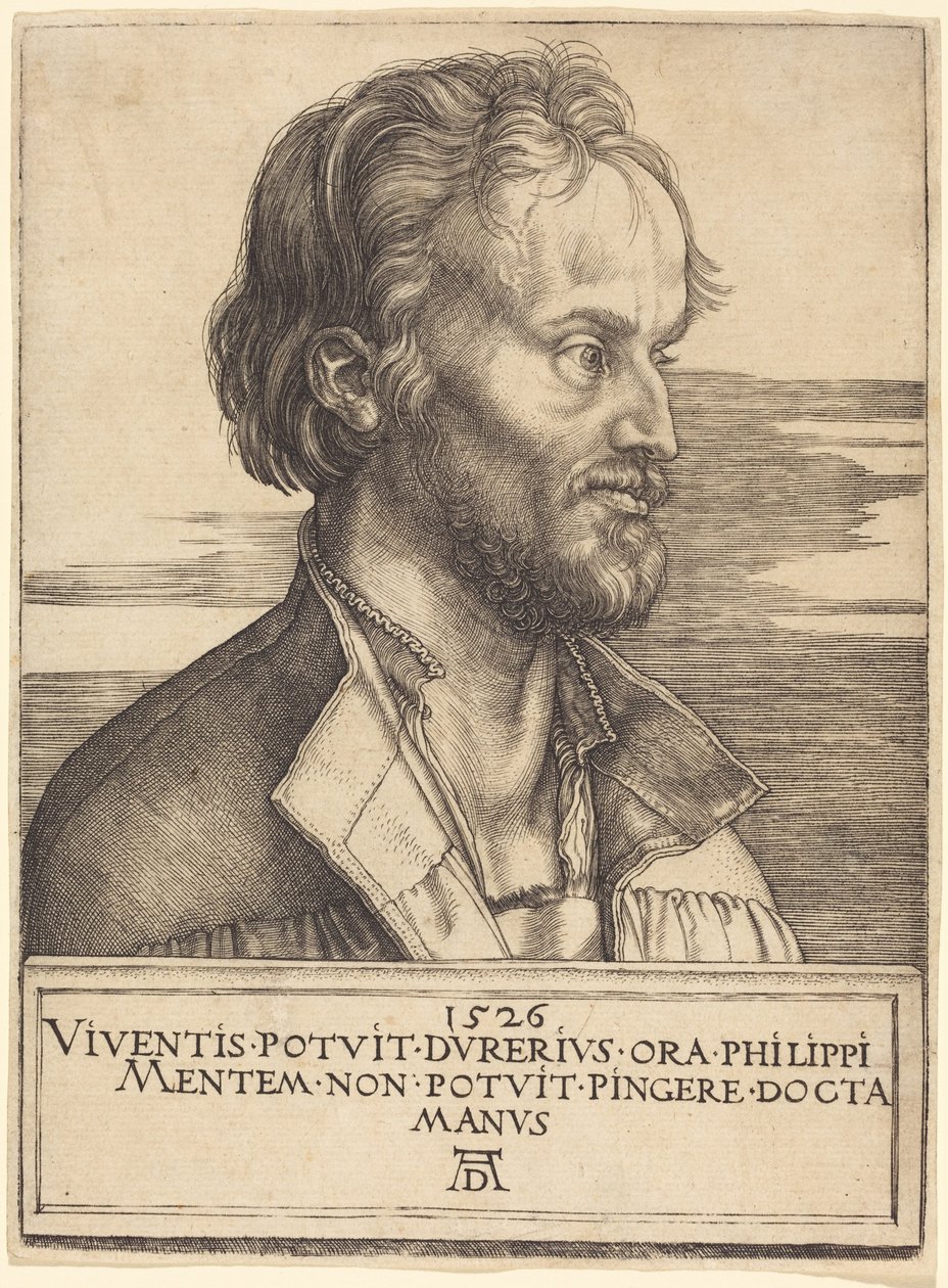 Philipp Melanchthon von Albrecht Dürer