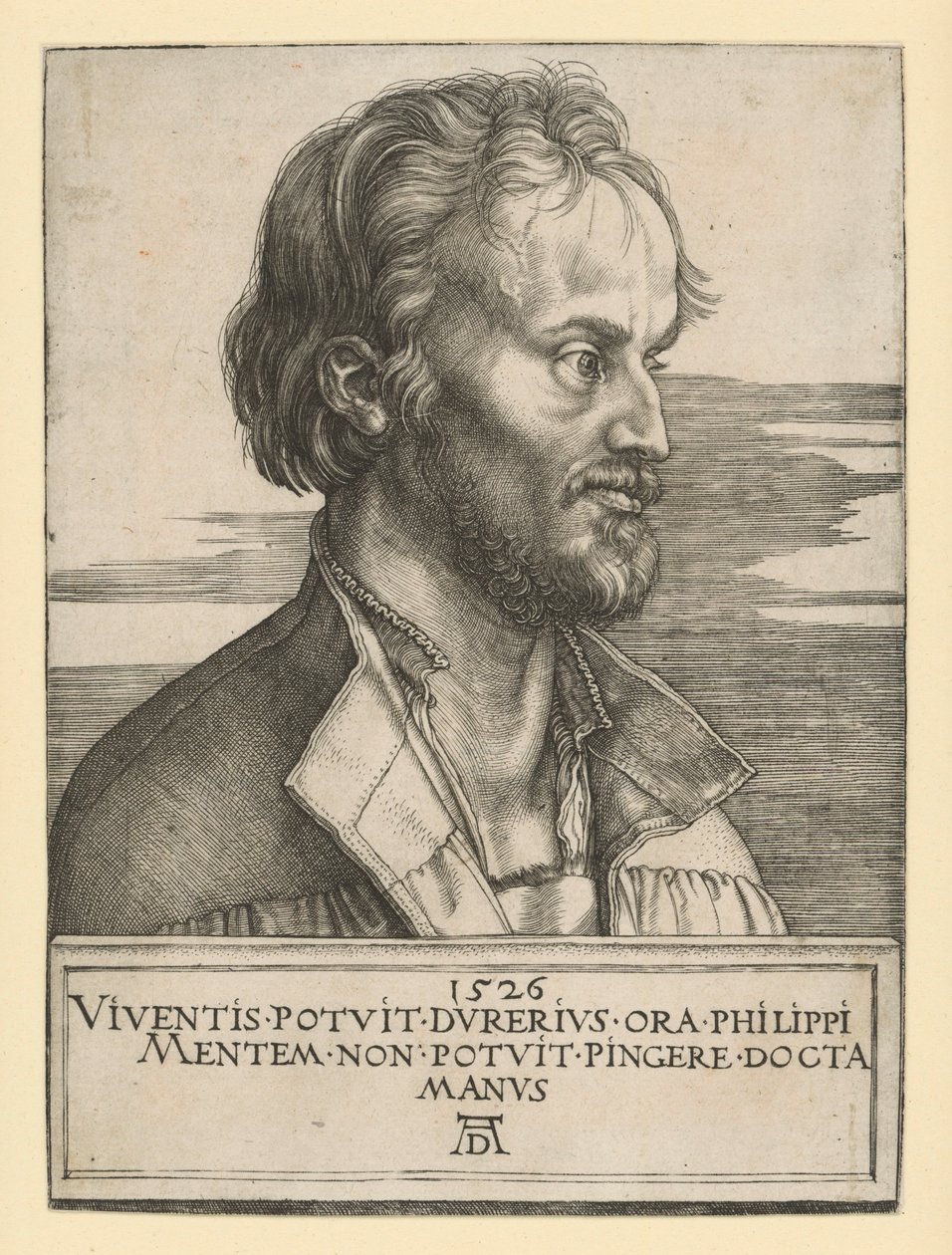 Porträt des Philipp Melanchthon von Albrecht Dürer