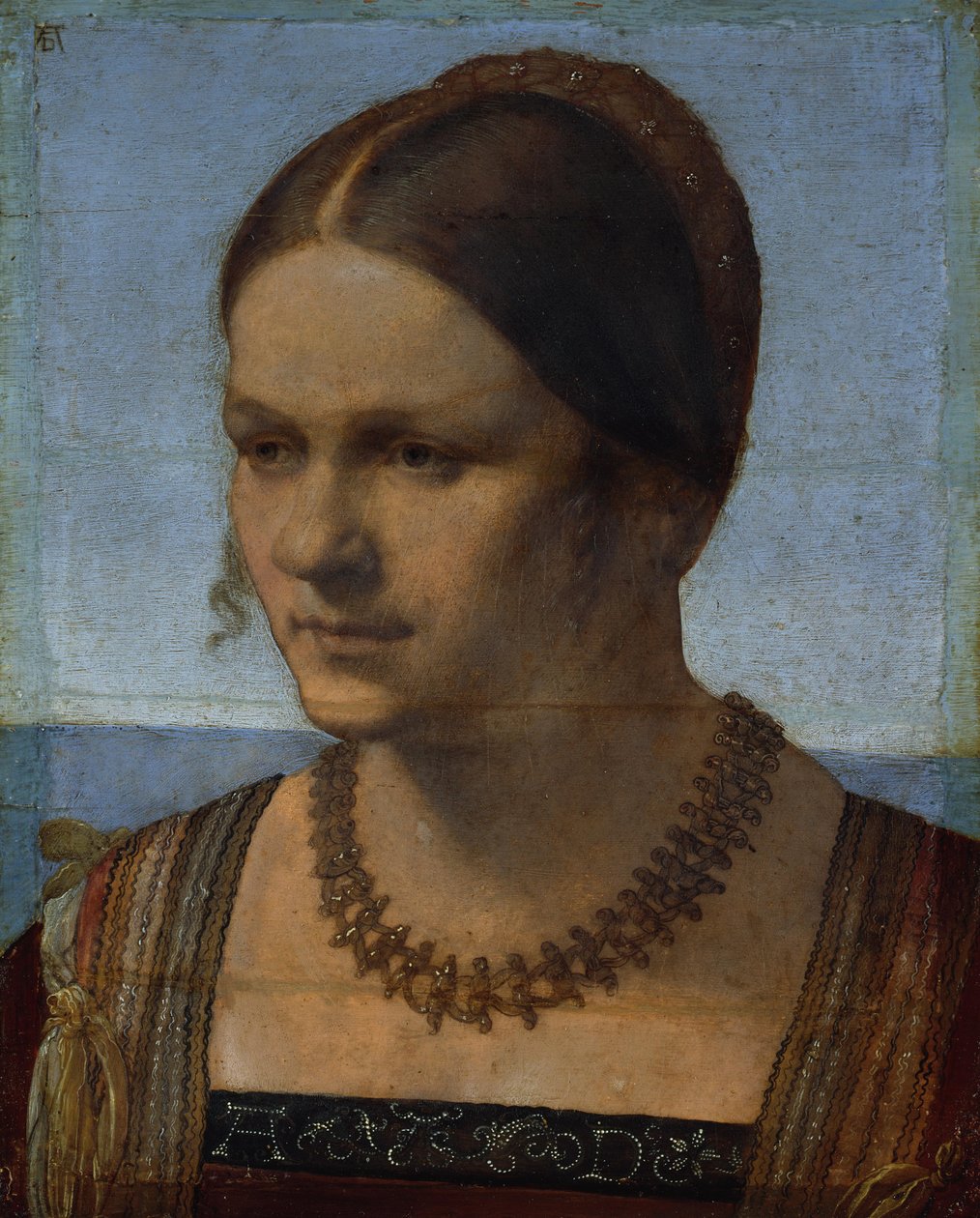 Porträt einer jungen Venezianerin von Albrecht Dürer