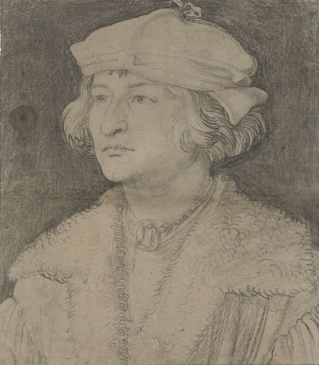 Porträt eines jungen Mannes mit Hut, ca. 1506 von Albrecht Dürer