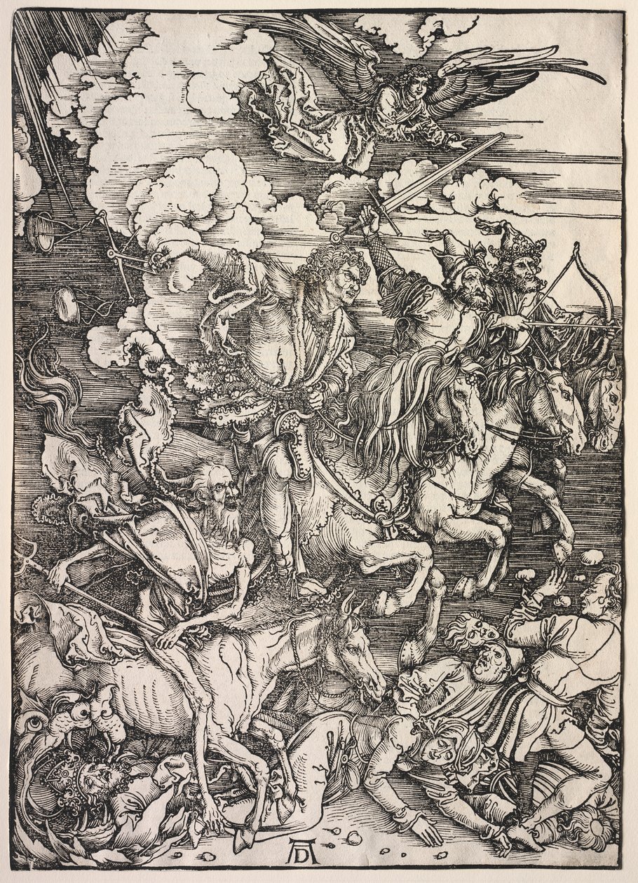 Offenbarung des Johannes: Die vier Reiter von Albrecht Dürer