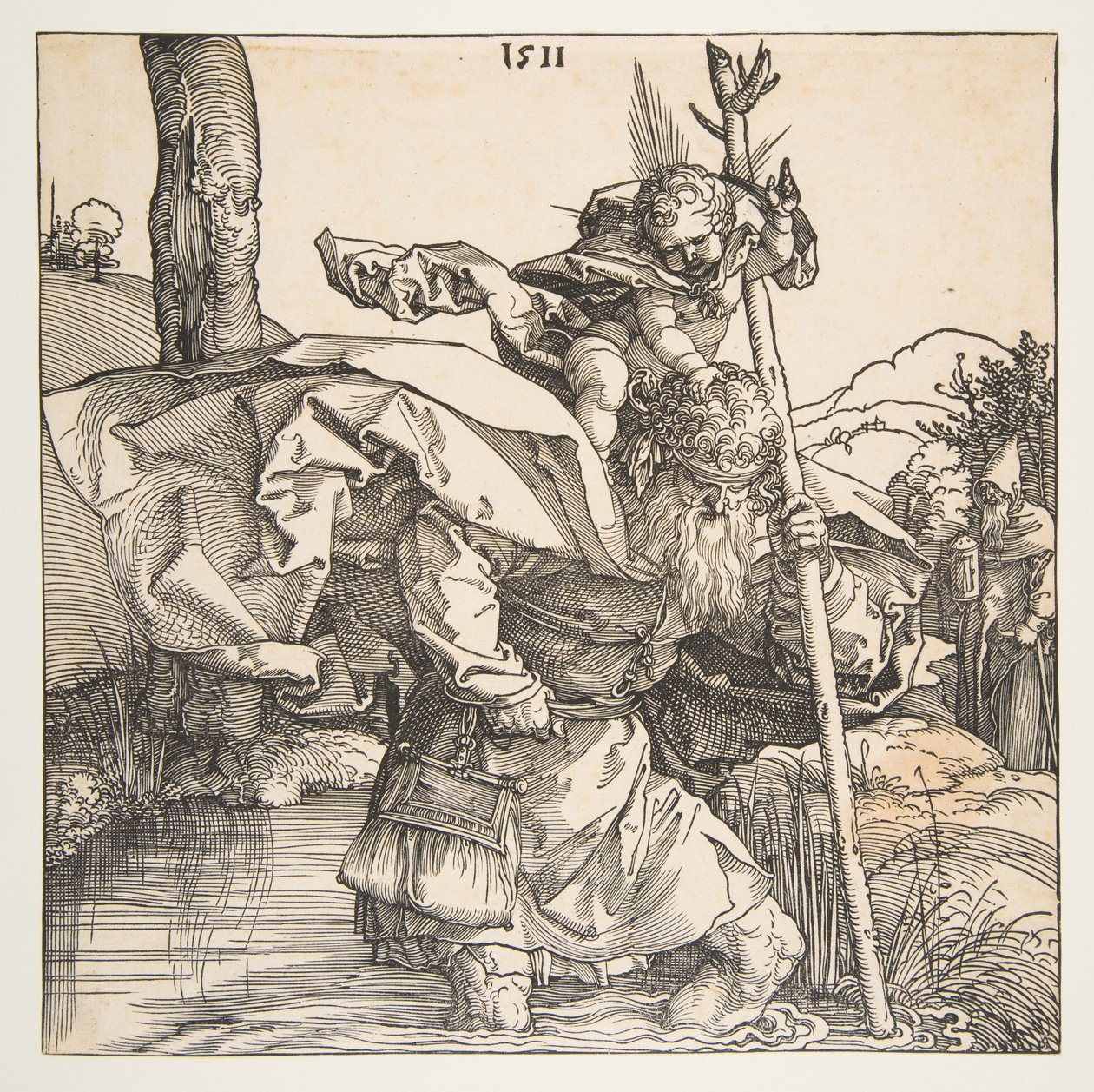 Der heilige Christophorus von Albrecht Dürer