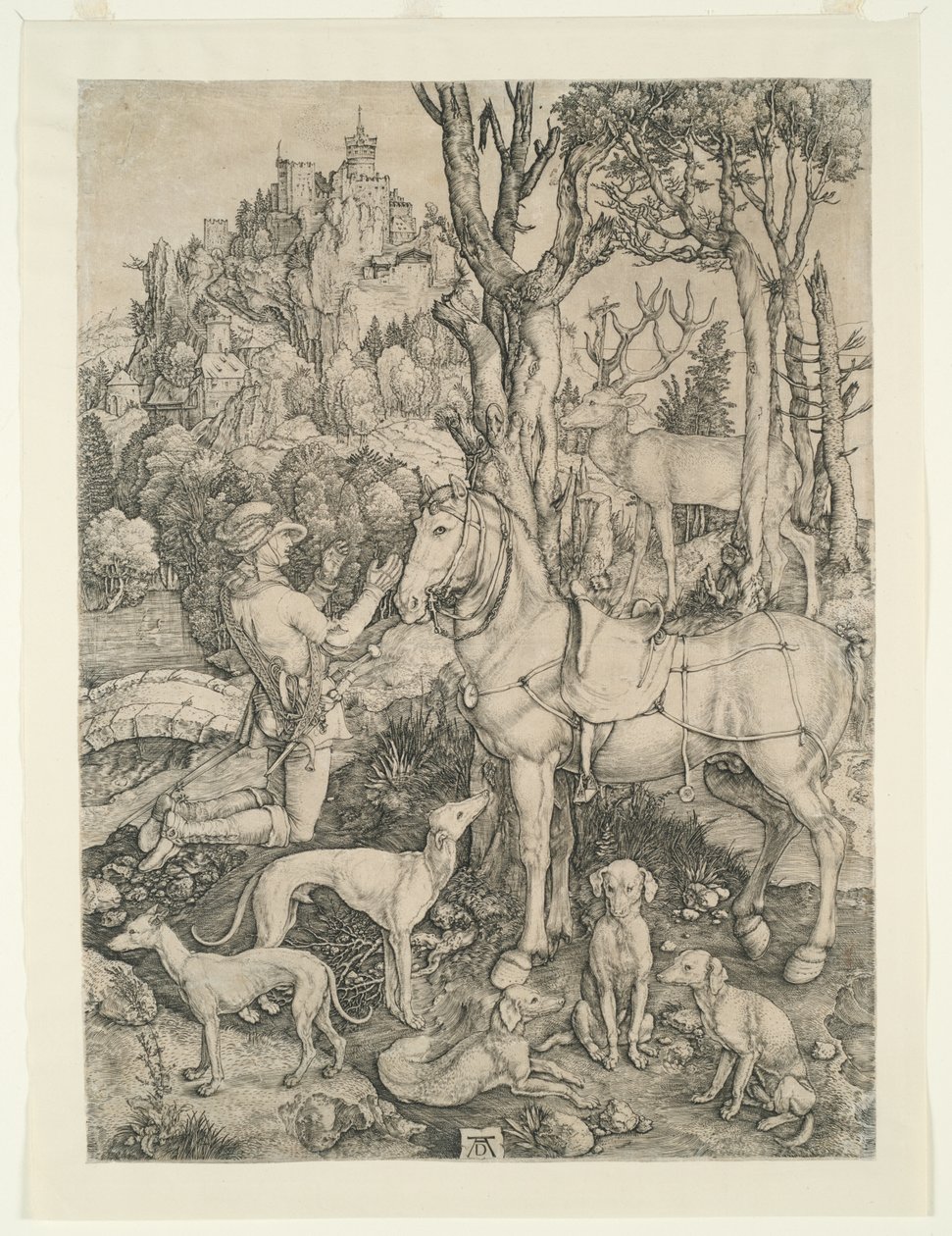 Heiliger Eustachius von Albrecht Dürer