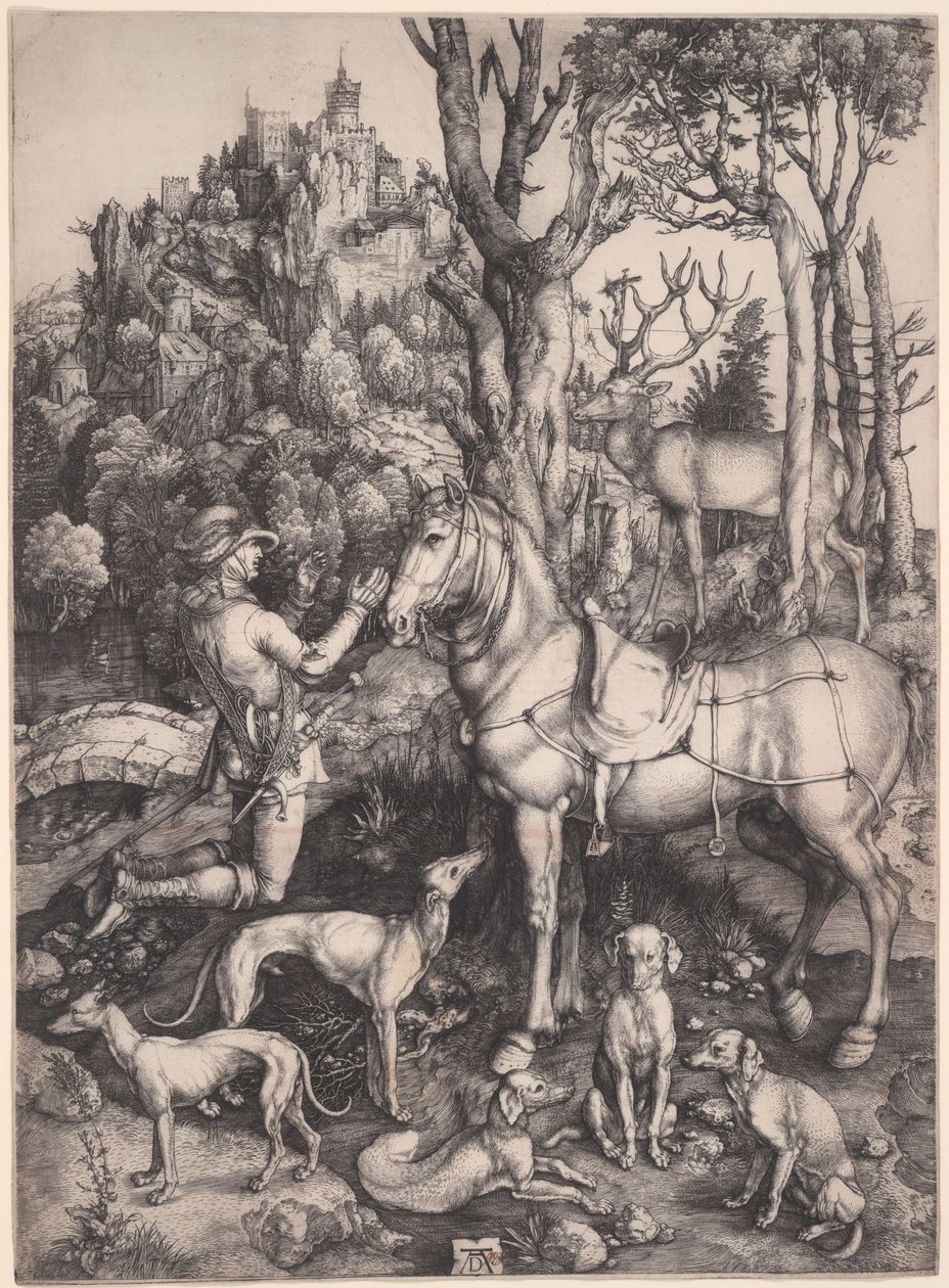 Der heilige Eustachius von Albrecht Dürer