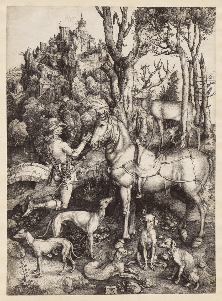 Der heilige Eustachius von Albrecht Dürer