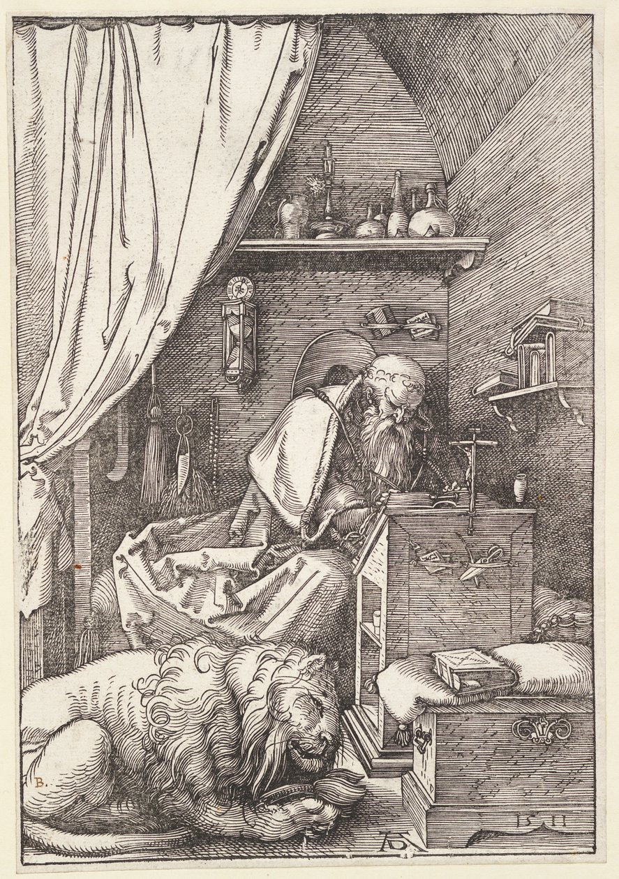 Der heilige Hieronymus in seiner Zelle von Albrecht Dürer