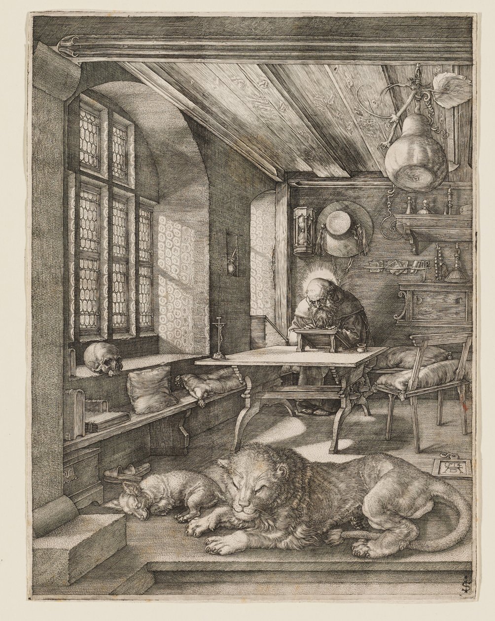 Der heilige Hieronymus im Gehäus von Albrecht Dürer