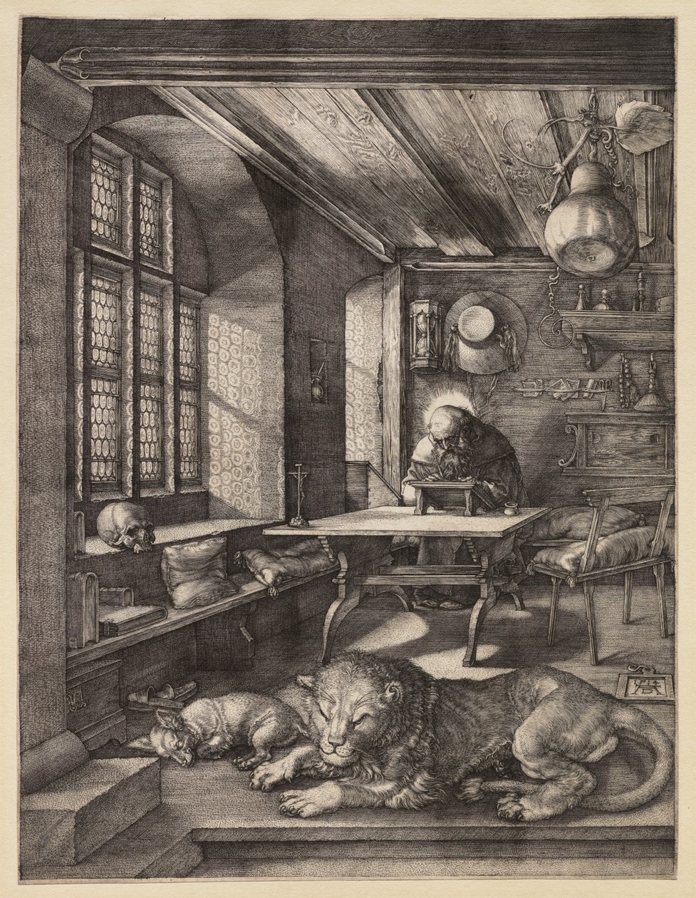 Der heilige Hieronymus im Gehäus von Albrecht Dürer