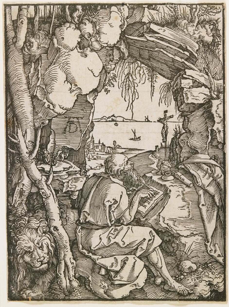 Der heilige Hieronymus in einer Grotte von Albrecht Dürer