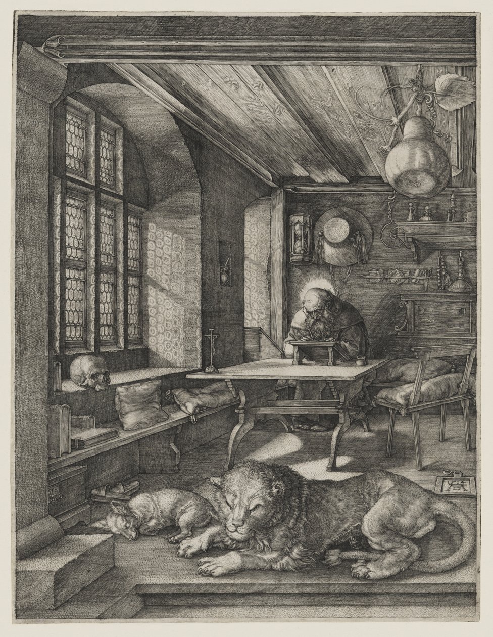 Der heilige Hieronymus im Gehäus von Albrecht Dürer