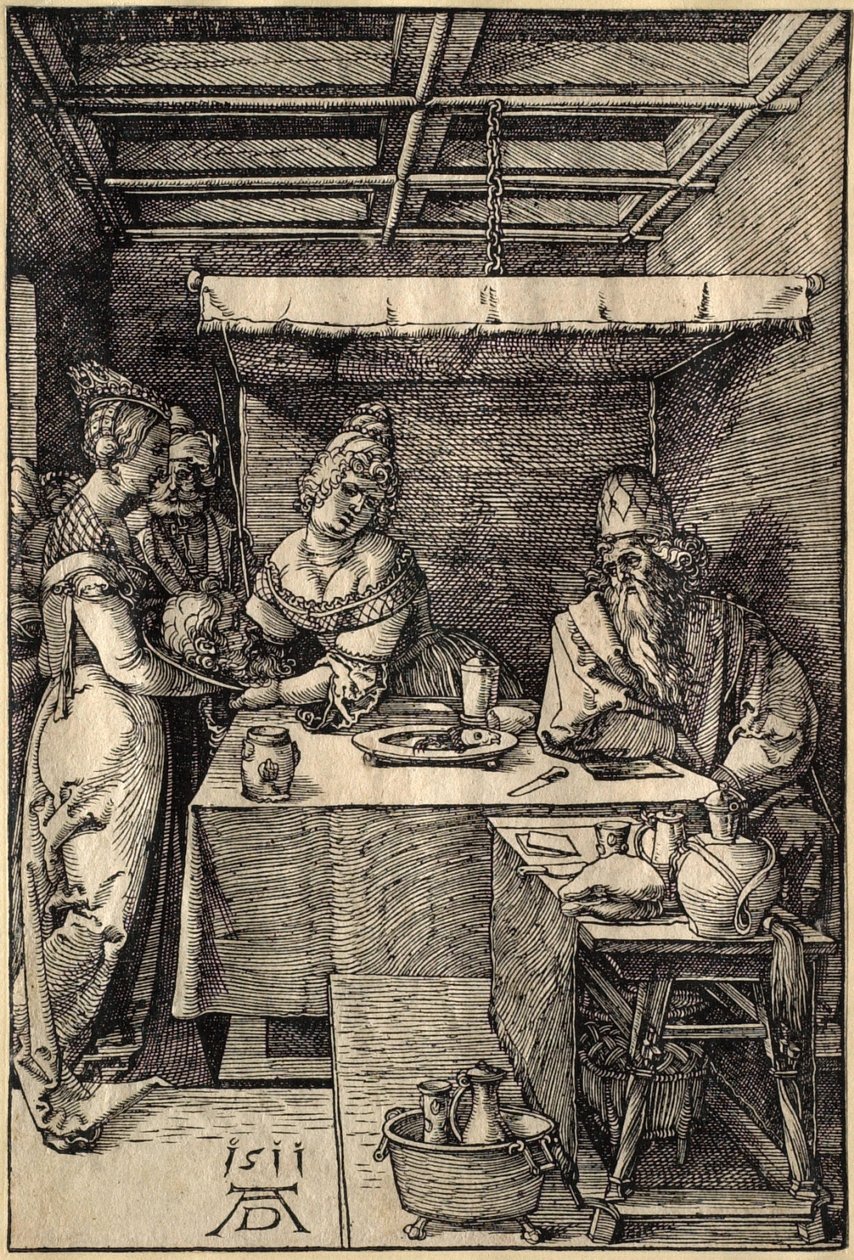 Salome empfängt den Kopf von Johannes dem Täufer von Albrecht Dürer